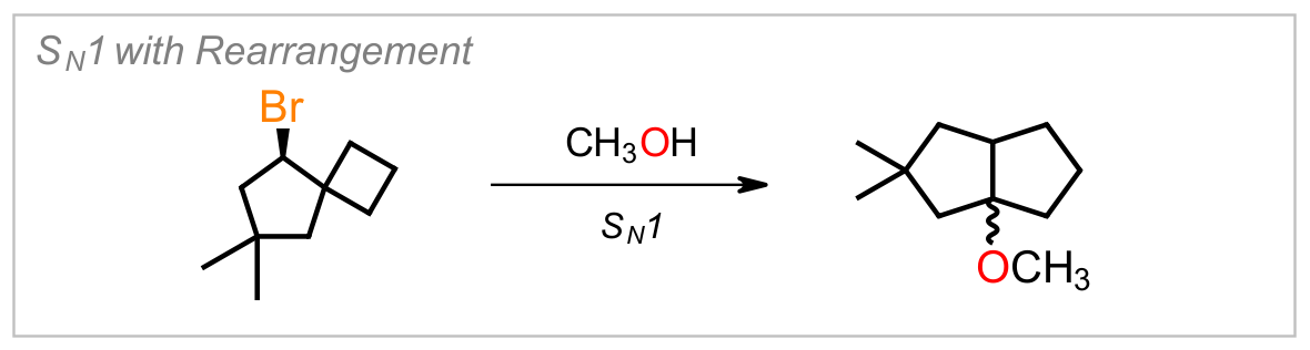 SN1 with Rearrangement