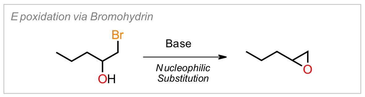 Bromohydrin to Epoxide