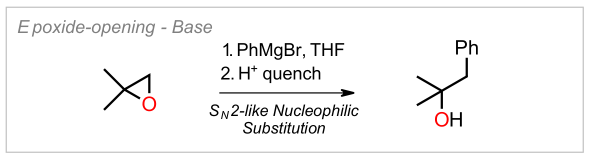 Epoxide Opening (Base)