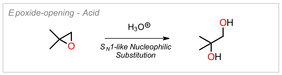 Epoxide Opening (Acid)