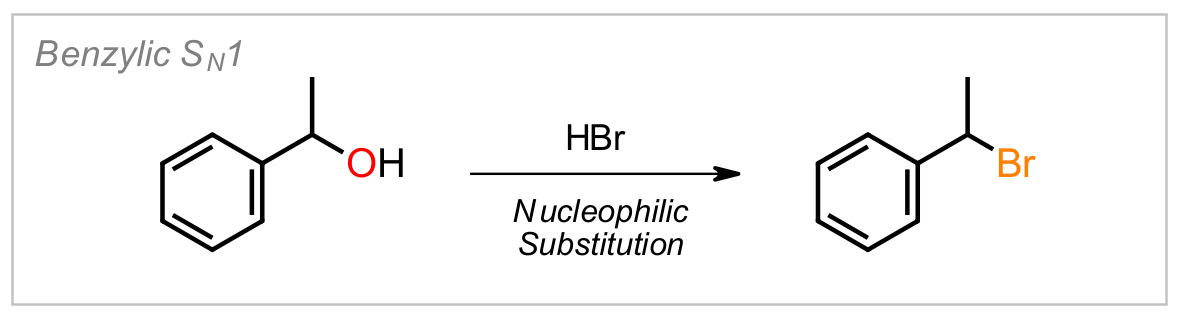 Benzylic SN1