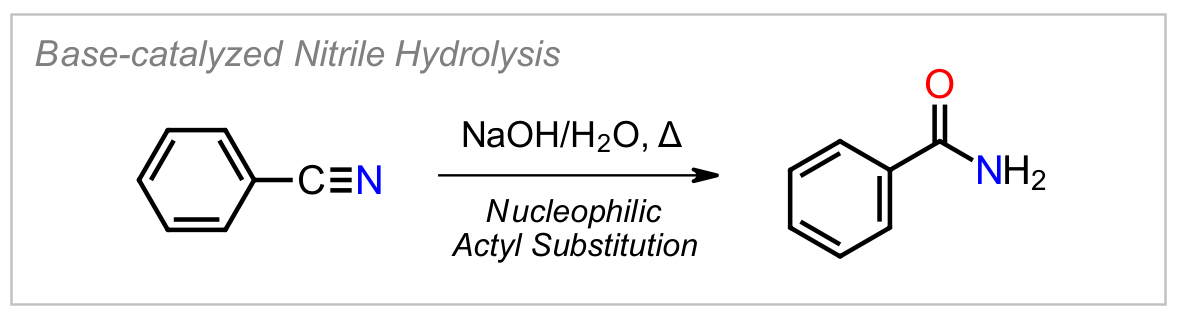 Nitrile Hydrolysis (Base)